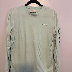 Magellan Outdoors Light Green Long Sleeve Tee